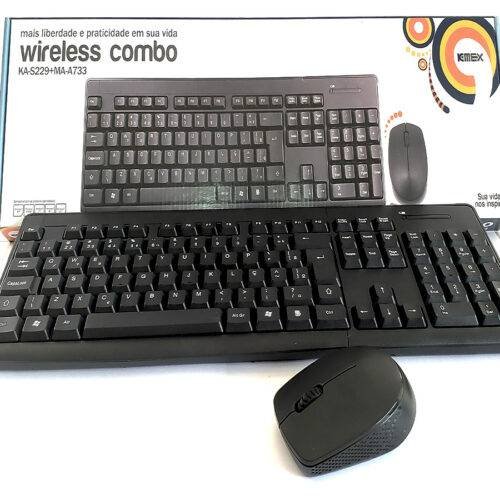 Kit Mouse e Teclado sem Fio K-MEX-KA-S229 - Image 3